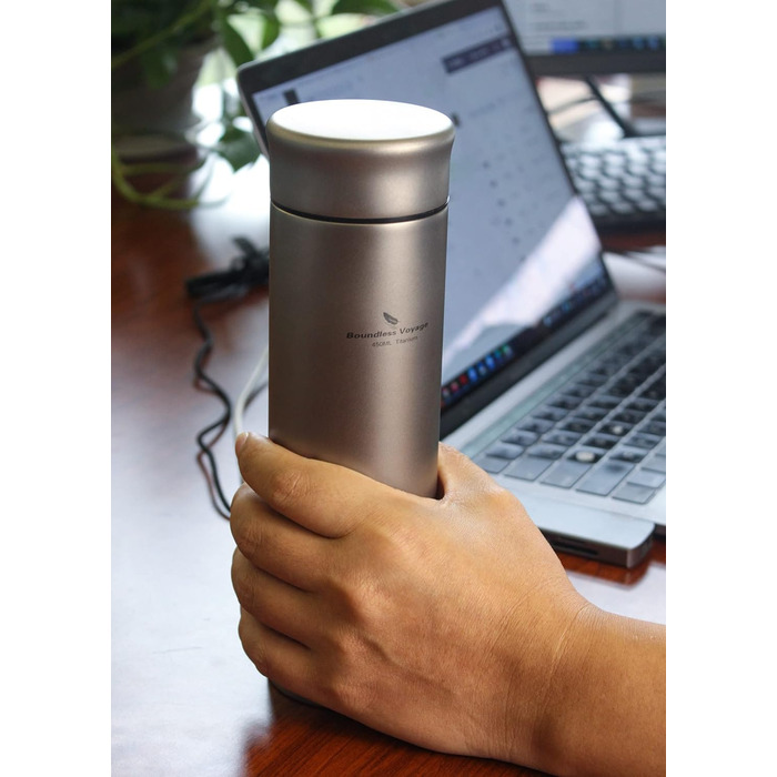 Титановий термос 450 мл. iBasingo