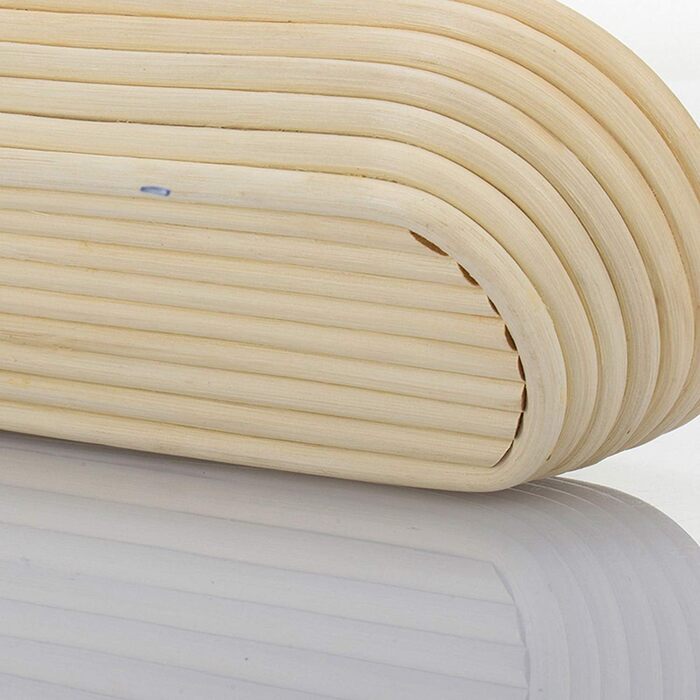 Кошик для вистоювання Westmark, для тіста для хліба вагою 1500-2000 г, овальний, довжина приблизно 40 см, ротангова тростина, світло-бежевий, 32022270 довжина одинарного 39,5 см