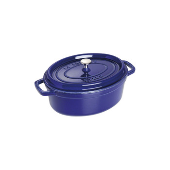 Кокот овальний 29 см, темно-синій Staub