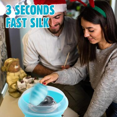 Машина для цукрової вати, синього кольору Sporgo