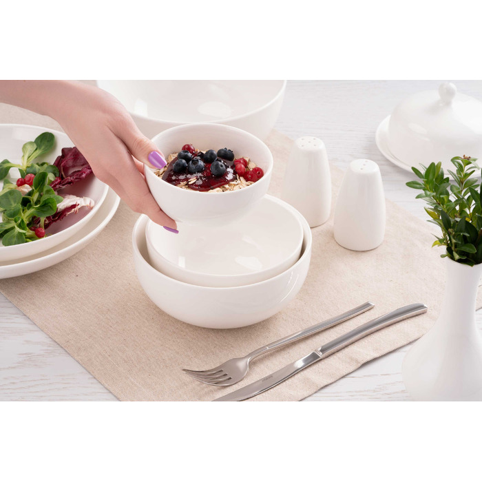 Ваза ARDESTO Imola, 15x8см, фарфор, белый