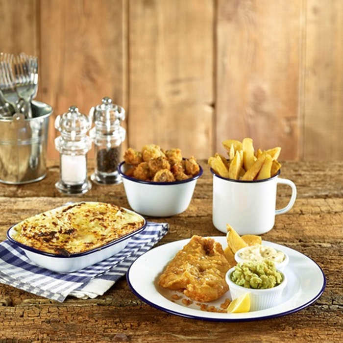 Мисочка 500 мл эмалированная глубокая, GenWare