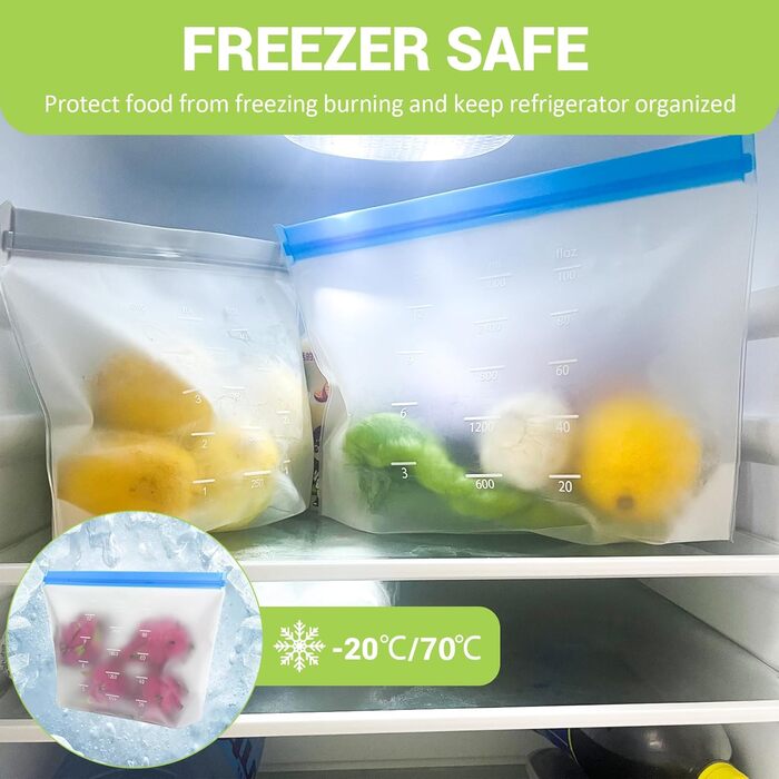 Набір з 24 вакуумних пакетів 26,5 х 20,5/21,5 х 17,8/21,5 х 12,7 см Bingolar