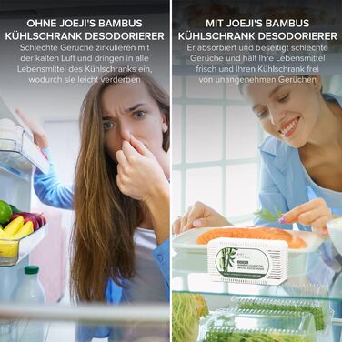 Поглинач запаху для холодильника 4 шт joeji's Kitchen