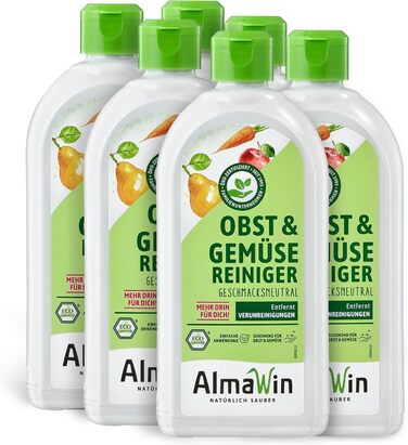 Засоби для миття овочів та фруктів 6 x 500 мл AlmaWin