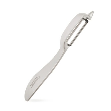 Ніж Fissman для чищення овочів LILY 16,5 см Р-форми цинковий сплав (11786)