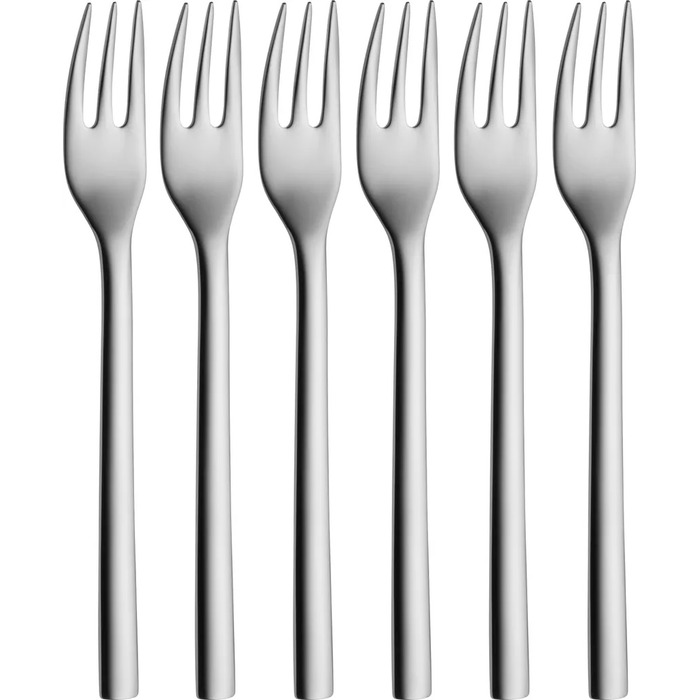 Виделка для торта, набір 6 предметів Nuova Cromargan WMF