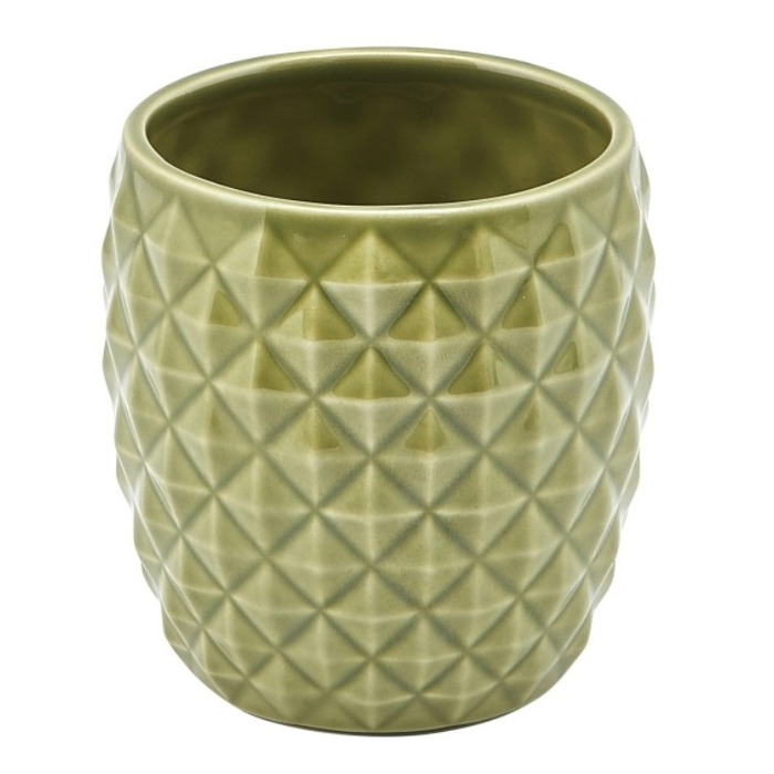 Кружка - ананас Тікі 400 мл, зелена GenWare