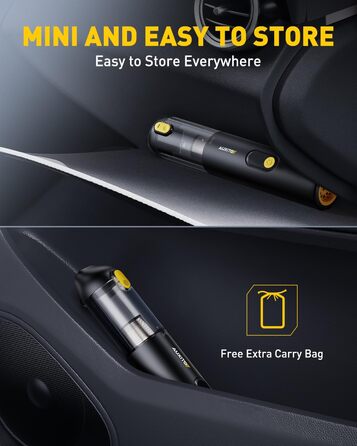 Портативный пылесос с функцией выдувания и всасывания AUXITO