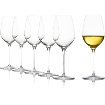 Набір з 6 келихів для білого вина 0,45 л, Fino Stölzle Lausitz