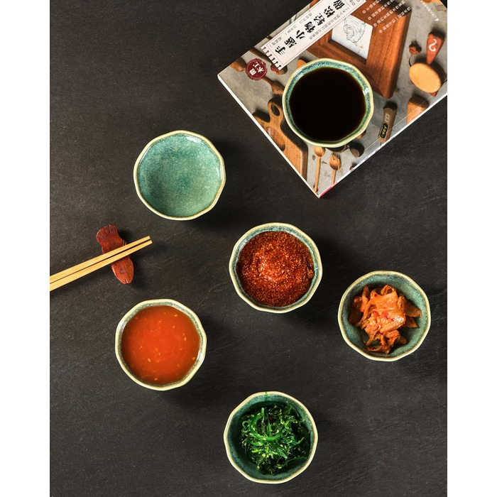 Порцелянові миски для соусу 6 шт HENXFEN LEAD