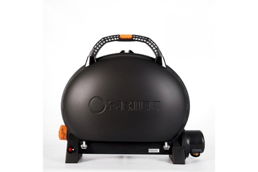 КОМПЛЕКТ Портативний переносний газовий гриль O-GRILL 500, чорний + шланг в подарунок! Код: 011672