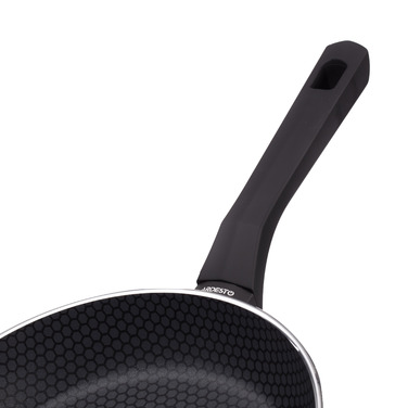 ARDESTO Сковорода глибока Gemini Salerno, 24см, алюміній, чорний
