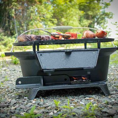 Чавунний гриль з литим грилем у стилі «Хібачі» Santos