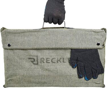 Портативний мангал та 12 шампурів 3 мм KL 12/3