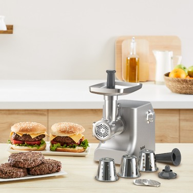 М'ясорубка 8 в 1,  з насадкою для ковбас, 2200 Вт, метал HV10 Tefal