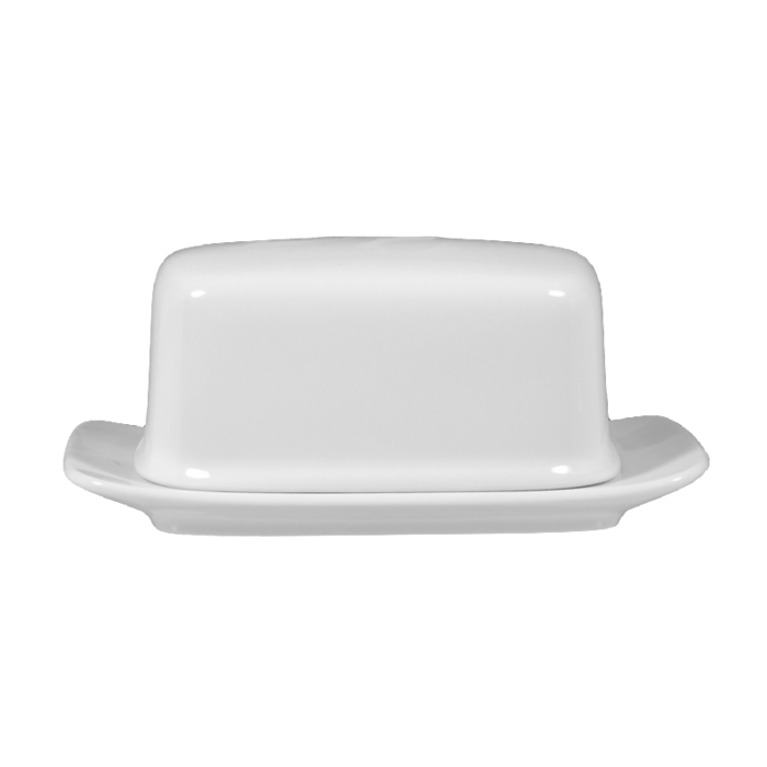 Маслянка для вершкового масла 230 г біла Lukullus Seltmann