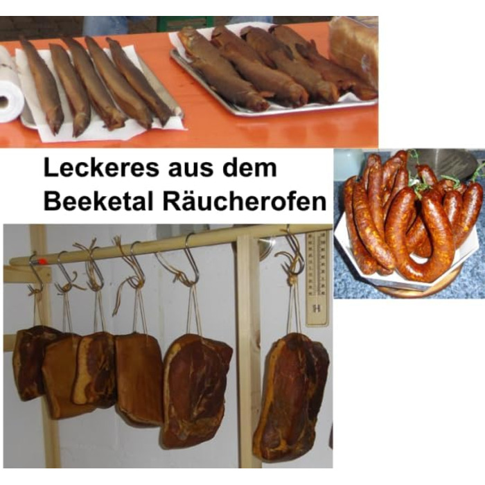 Електрична коптильня з нержавіючої сталі з термоізоляцією Beeketal