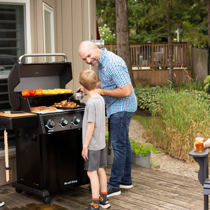 Газовий гриль Broil King Crown Classic 410 Shadow 865953 Код: 013115