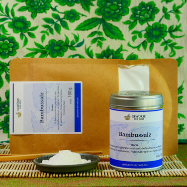 Бамбукова сіль 100 грам Gewurze der Welt