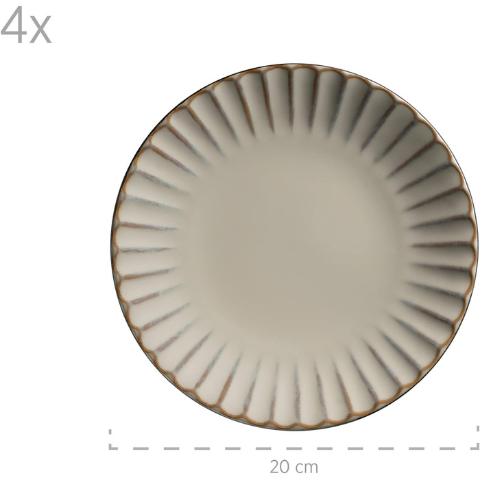 Набор посуды на 4 персоны, 20 предметов, Confino MÄSER