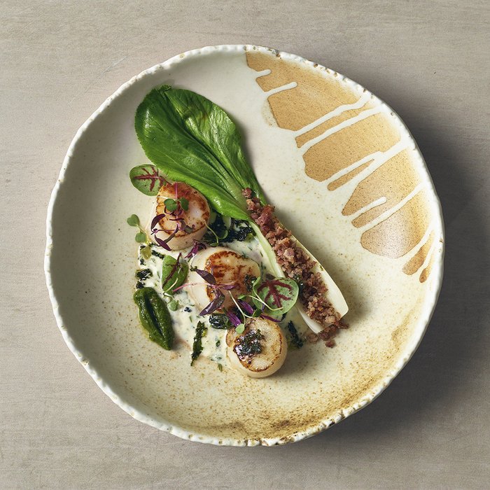 Миска глибока кругла 28*h 5.3 см, 1280 мл, Terra Porcelain Roko Sand, GenWare