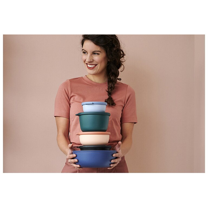 Набір контейнерів високих 4 предмета Nordic Blue Cirqula Mepal