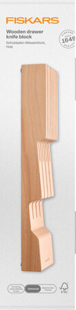 Підставка дерев'яна для зберігання ножів Fiskars All Steel (1062890)