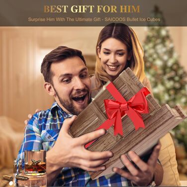 Кубики для віскі з нержавіючої сталі 8 шт SAICOOS