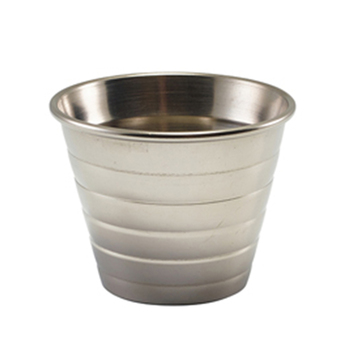 Соусник металевий ребристий 71 мл, GenWare