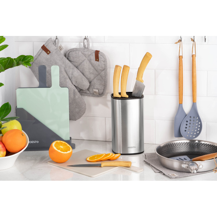 ARDESTO Набір ножів Midori 5 пр., нержавіюча сталь, пластик