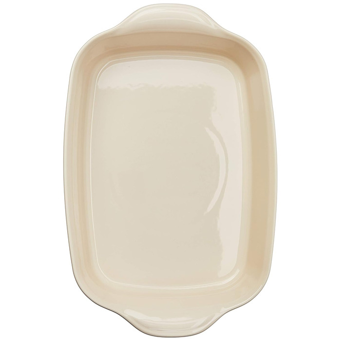 Форма для запікання прямокутна 42x27x9 см кремова Emile Henry