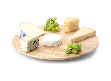 Поворотна дошка для сервірування, каучукове дерево 40 см Continenta