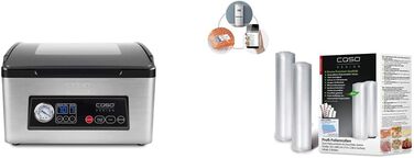 Камерний вакуумний пакувальник з нержавіючої сталі 70 л/хв, 240 Вт Caso