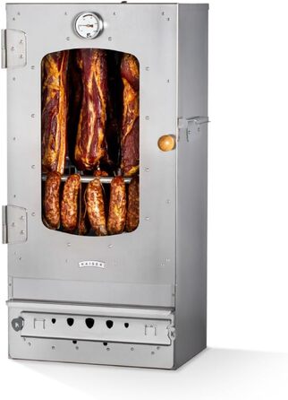 Коптильна шафа на 10 кг на дровах Kaiser Company