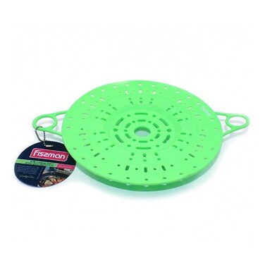 Защитный экран Fissman от выкипания\вставка-пароварка (2-в-1) 29х21х4,5 см (7548)