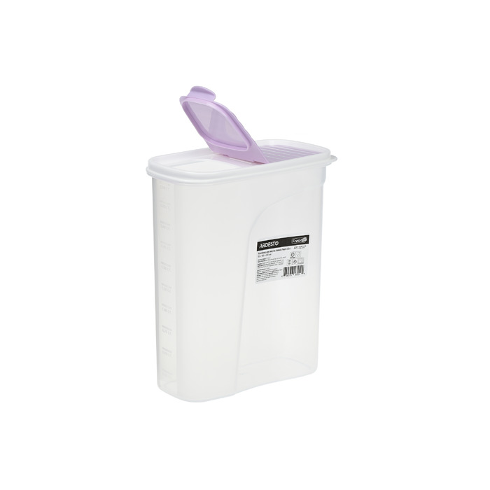 Прозрачный пластиковый контейнер для сыпучих продуктов ARDESTO