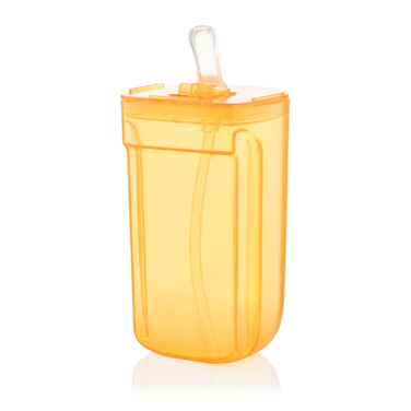 Пляшка для води Ardesto Bear Bus 500мл, пластик, жовтий