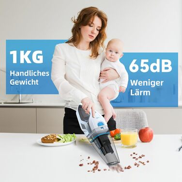 Ручний бездротовий пилосос 100 Вт Anktel