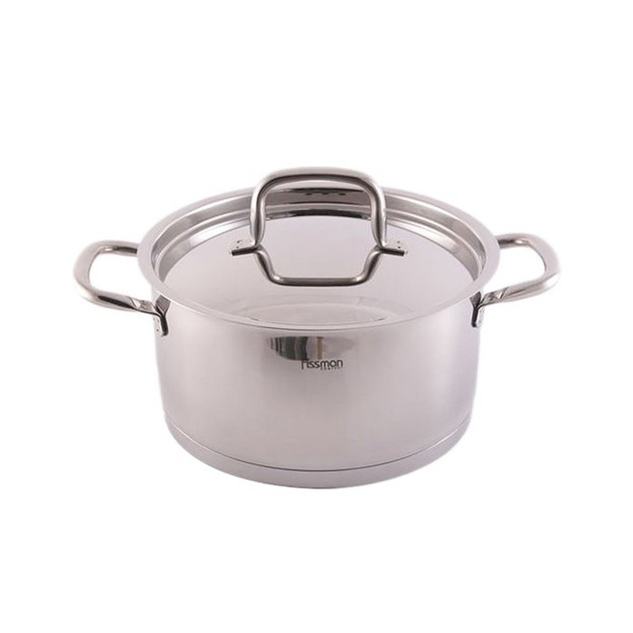 Каструля Fissman WEST 16x8 см / 1,6 л з кришкою (5251)