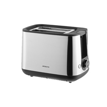 ARDESTO Тостер Steel Collection T-K200 800Вт, метал+пластик, сріблястий+чорний