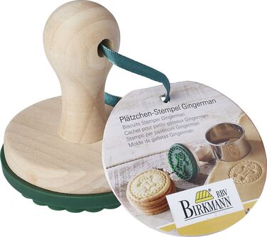 Штамп для печива у вигляді пряникового чоловічка, 7 см, RBV Birkmann