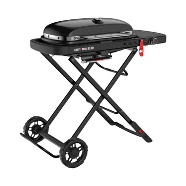 Газовый гриль Weber Traveler LP Stealth, черный 9013075 Код: 010897