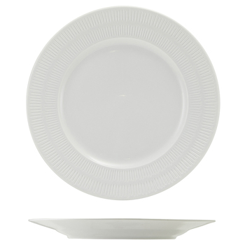 Тарелка 23 см, Incise Porcelain Solara, GenWare