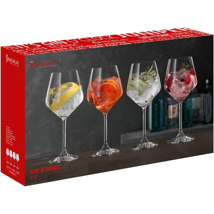 Набор бокалов для джин-тоника 640 мл, 4 предмета, Special Glasses Spiegelau