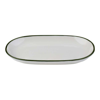 Тарілка овальна ID Fine Modest magnus 33X21 см green 16001-143033