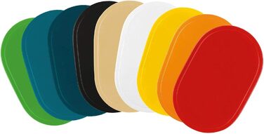 Килимки/килимки Westmark, 4 шт. и, 45,5 x 29 см, вініл, синій/ Saleen Edition Fun (білий)