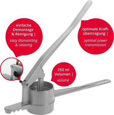 Прес для картоплі 41 см, сріблястий Westmark