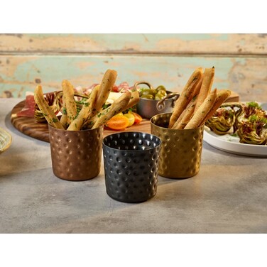 Склянка рельєфна, 400 мл, Gold Vintage Steel, GenWare