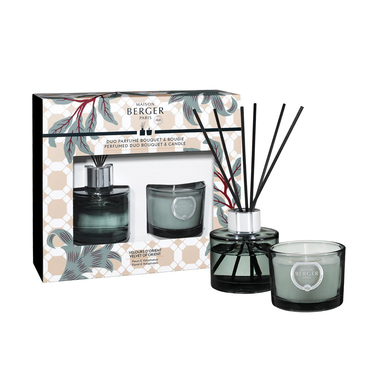 Дифузор Maison Berger Paris ADAGIO, 80 мл та свічка 80 гр. з ароматом VELVET OF ORIENT